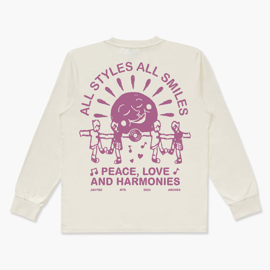 ALL STYLES ALL SMILES LONG SLEEVE T-SHIRT