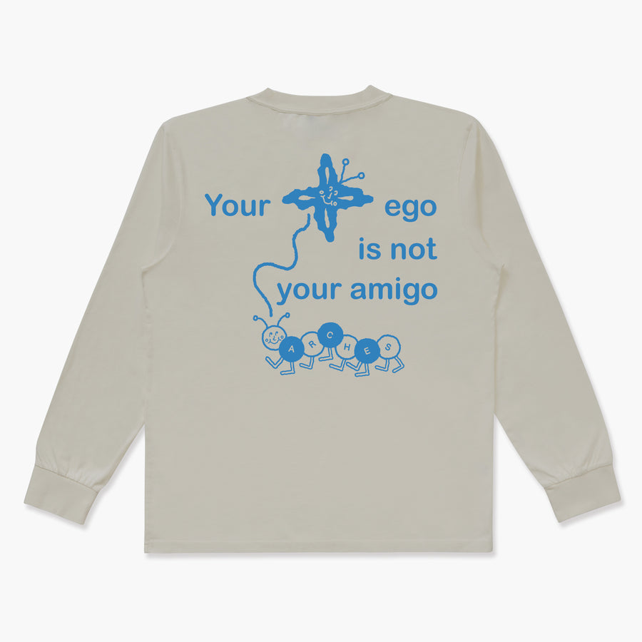 EGO REGULAR FIT LONG SLEEVE T-SHIRT