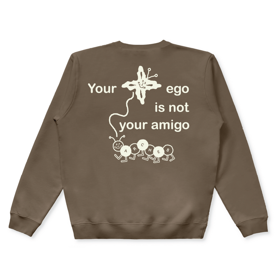 Ego Fleeceback Crewneck Sweatshirt (470GSM)