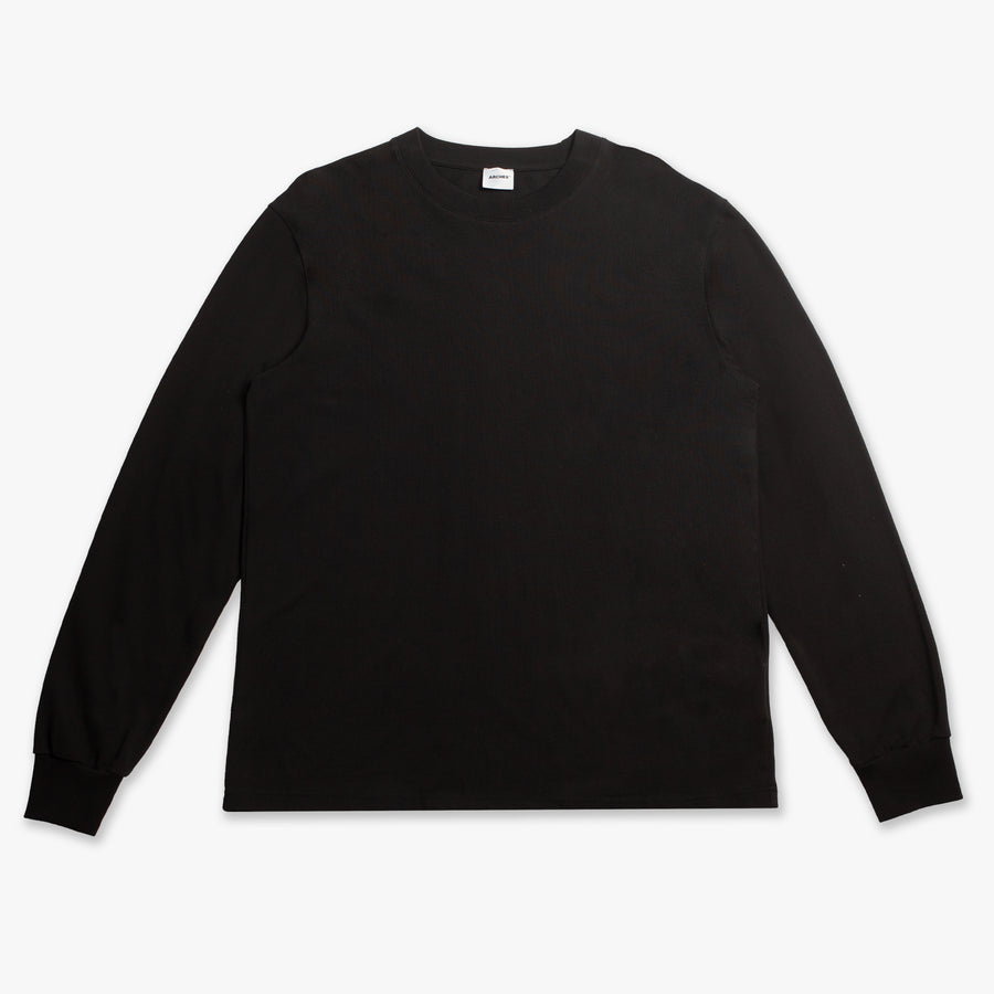 PIQUE LONG SLEEVE T-SHIRT