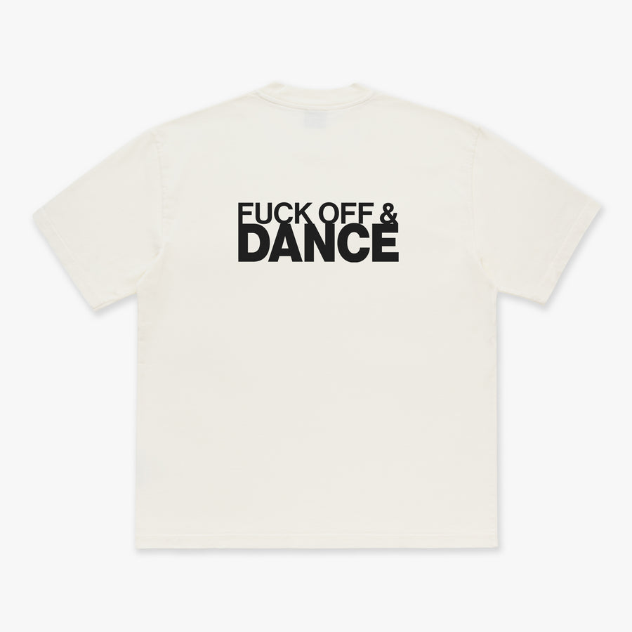 DMSR FUCK OFF AND DANCE OVERSIZED HEAVYWEIGHT T-SHIRT