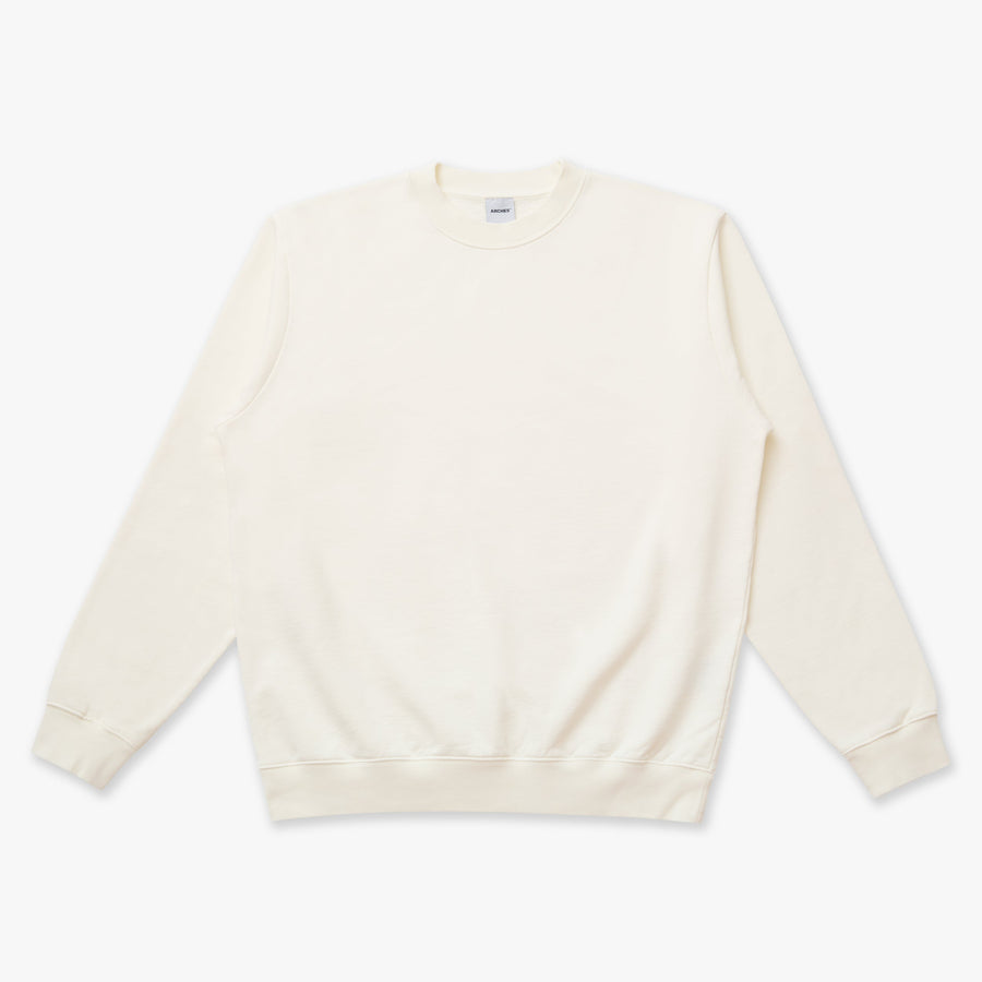 LIGHT WEIGHT LOOPBACK CREWNECK SWEATSHIRT