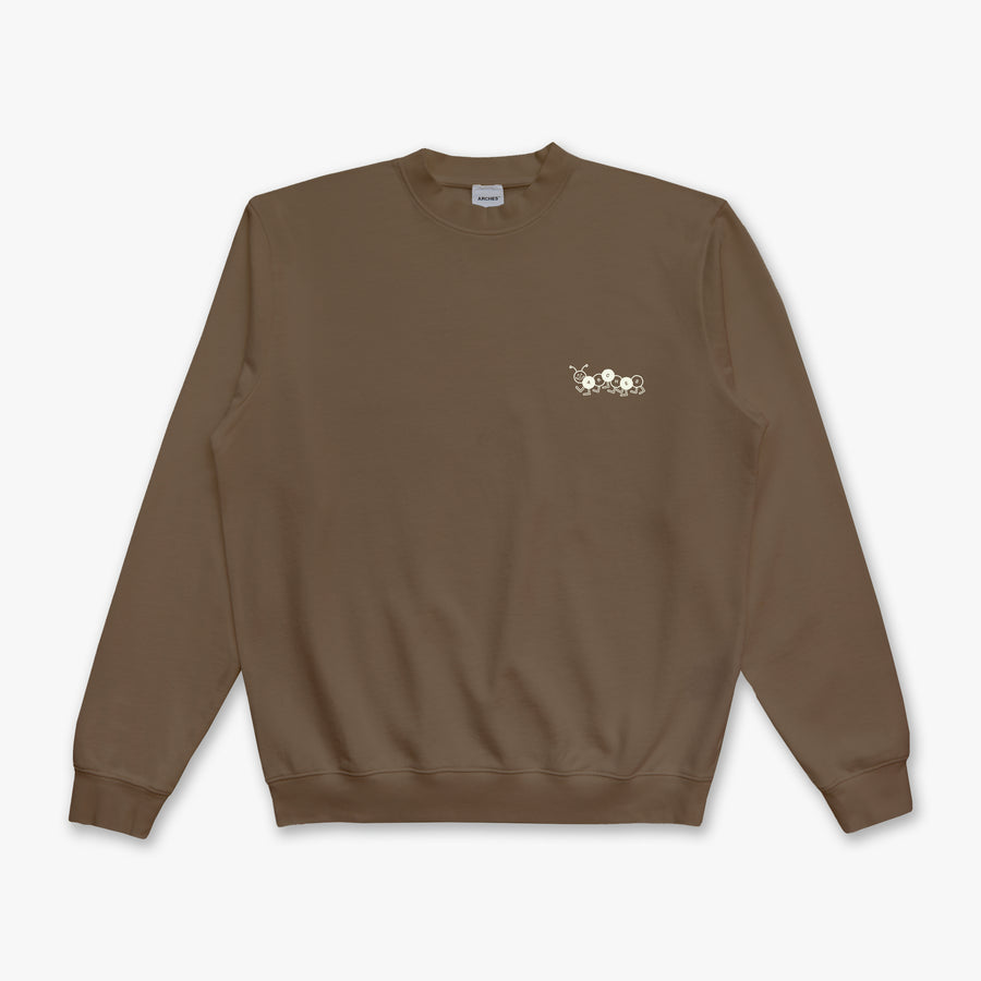 EGO FLEECEBACK CREWNECK SWEATSHIRT