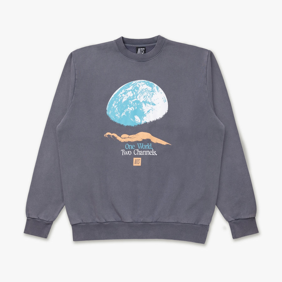 NTS VINTAGE WASHED FLEECEBACK CREWNECK SWEATSHIRT